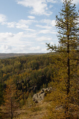 autumn in the mountains