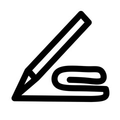 Obraz premium Pencil icon