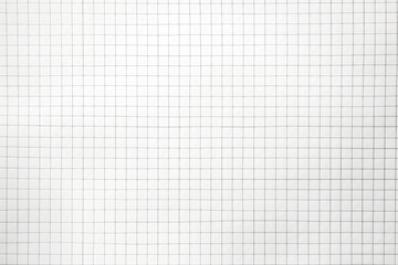 White Graph Paper with Grid Background for Design Use