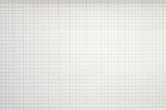 White Graph Paper Background for Design Projects