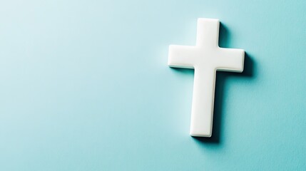 Obraz premium Minimalistic cross icon representing an incorrect answer, set against a clean white background. The bold, simple design emphasizes clarity and precision, ideal for use in digital interfaces, quizzes, 