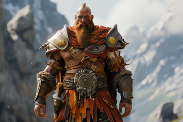 3d open world game character