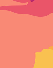 abstract background with untidy waves Illustration