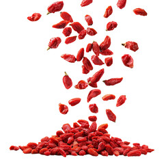 red pepper on white