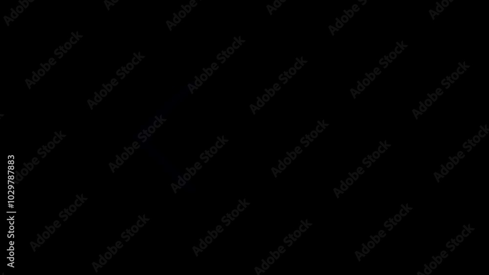 Poster digital arrow loading icon animation on black background.