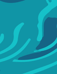 abstract background with untidy waves Illustration