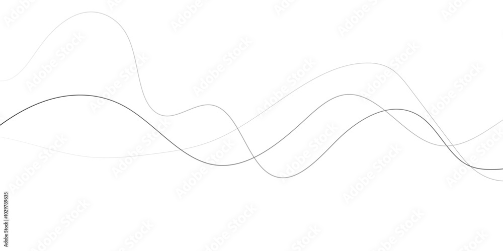 Poster vector illustration of the pattern of the gray lines abstract background. curve lines. amazing three