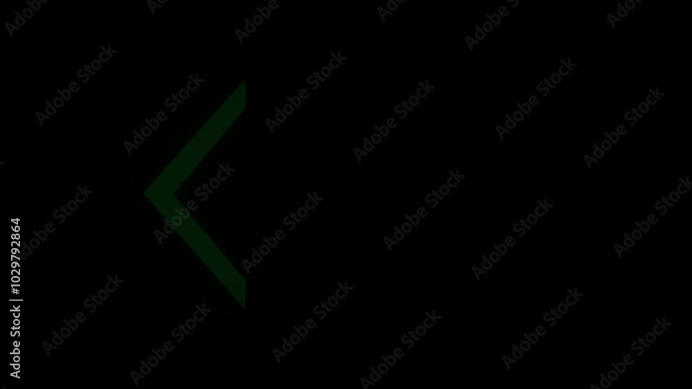 Poster arrow loop animation direction concept. arrow loading icon concept animation