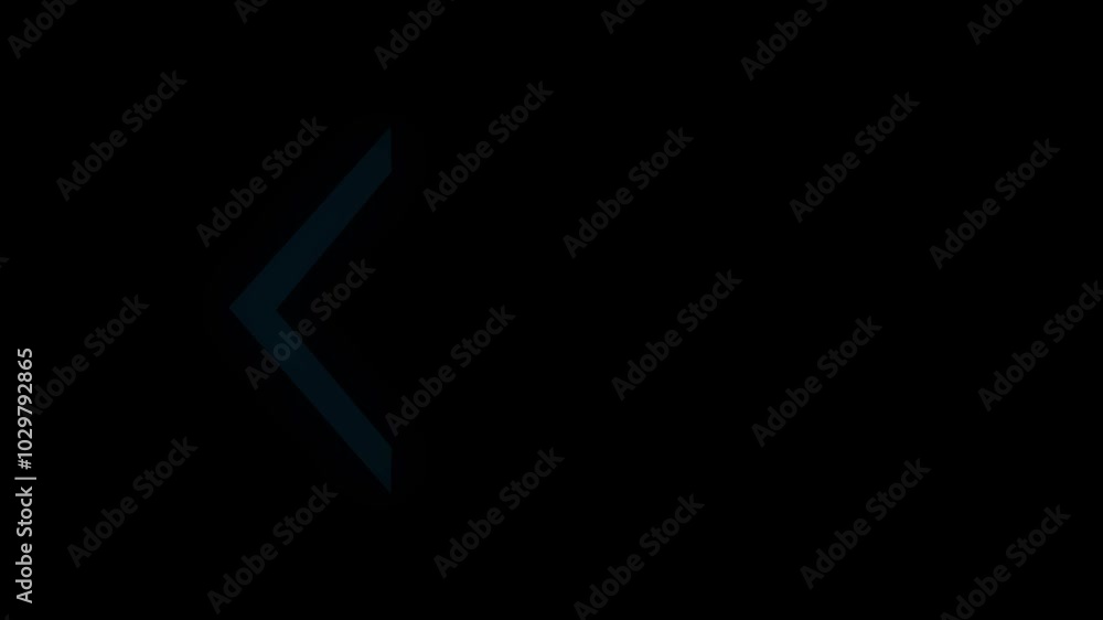Poster arrow loop animation direction concept. arrow loading icon concept animation