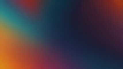 Abstract colorful gradient background with a smooth transition from orange to blue and then to dark purple.