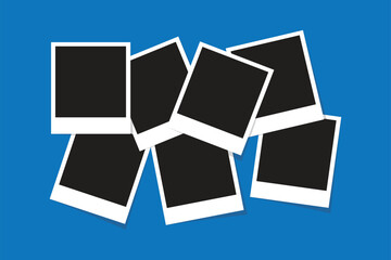 Frame collage design for photo vector template set, collage, collage templates, birthday collage, collage art