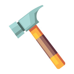 hammer carpenters hand tool icon