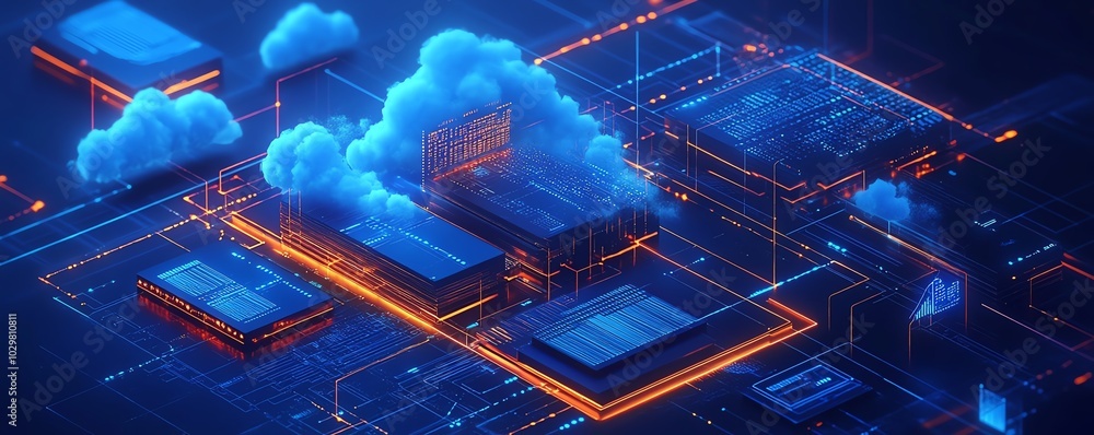 Poster Microservices designed for scalability and adaptability, offering robust solutions for modern software systems, enhancing agility in contemporary development