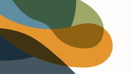 ABSTRACT BACKGROUND COLORFUL WITH HAND DRAWN SHAPES FLAT DESIGN VECTOR TEMPLATE FOR WALLPAPER, COVER DESIGN, HOMEPAGE DESIGN