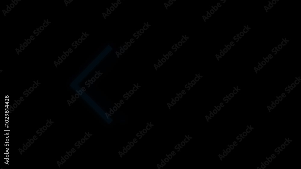 Poster right-directiona arrow loop animation. arrow loading , 4k vedio