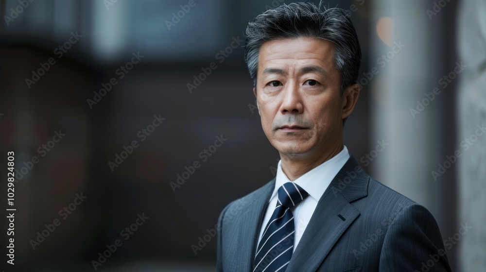 Poster Portrait of a Businessman