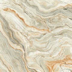 A stunning marble texture featuring swirls of cream, gray, and warm orange tones. Perfect for interior design inspirations.