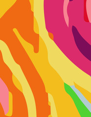 abstract background with untidy waves Illustration