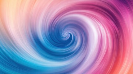 Abstract swirling background with vibrant colors, blue, pink, and orange.