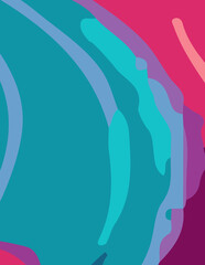 abstract background with untidy waves Illustration