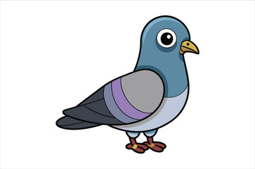 pigeon vector,  icon vector illustration, pigeon silhouette of a pigeon isolated on a white background, eps, png, svg,  vector,