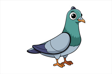 pigeon vector,  icon vector illustration, pigeon silhouette of a pigeon isolated on a white background, eps, png, svg,  vector,