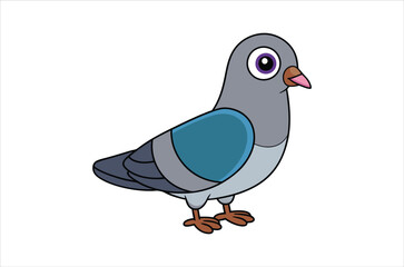pigeon vector,  icon vector illustration, pigeon silhouette of a pigeon isolated on a white background, eps, png, svg,  vector,