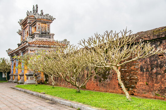 Forbidden City in Hue Vietnam