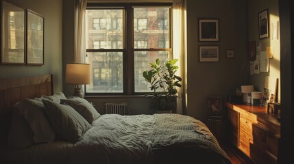 Serene Well-Lit Bedroom in New York City