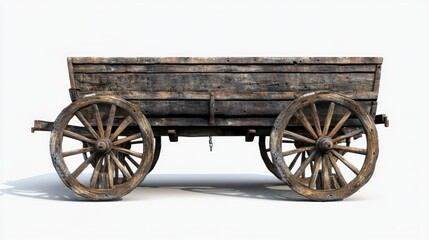 Fototapeta premium Vintage Wooden Wagon