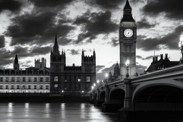 houses of parliament city in UK