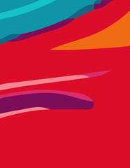 abstract background with untidy waves Illustration