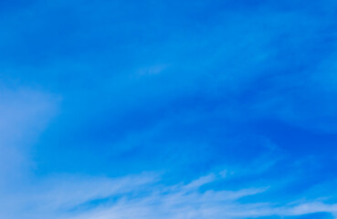 Panorama of cloud clear sky background for summer vacation concept at ocean and summer sea water...