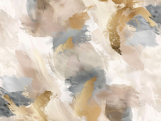 Elegant backdrop of neutral tones and luxurious gold accents, this calm, elegant backdrop will add a touch of sophistication to any project, creating a sense of serenity and sophistication.