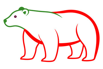 Fototapeta premium Creative Halloween line art vector illustration