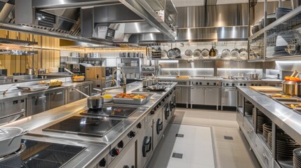 Professional Kitchen Interior
