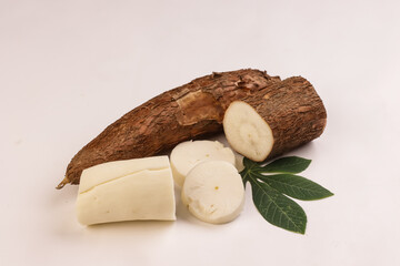 Ketela Pohon Or Cassava Root Or Yuca.