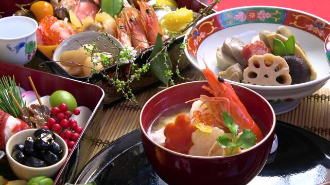 雑煮の動画