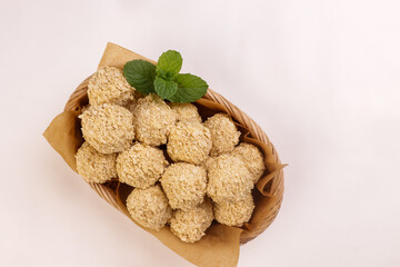 Nestum Kukis or Cookies in a Bowl, Commonly Served in Eid Al Fitr.