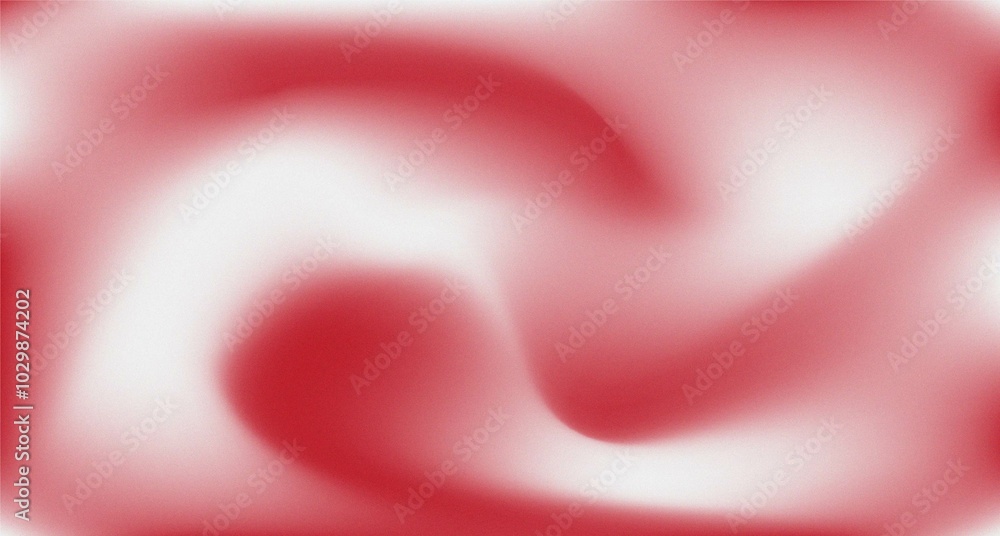 Canvas Prints pink white grainy gradient mesh background glowing color wave on dark backdrop, noise texture banner