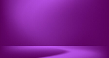 Empty purple color studio table room background ,product display with copy space for display of content design Banner for advertise product on website