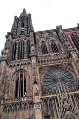 Naklejka premium Straßburger Münster, Frankreich