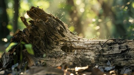 Obraz premium Sunlight Through The Forest