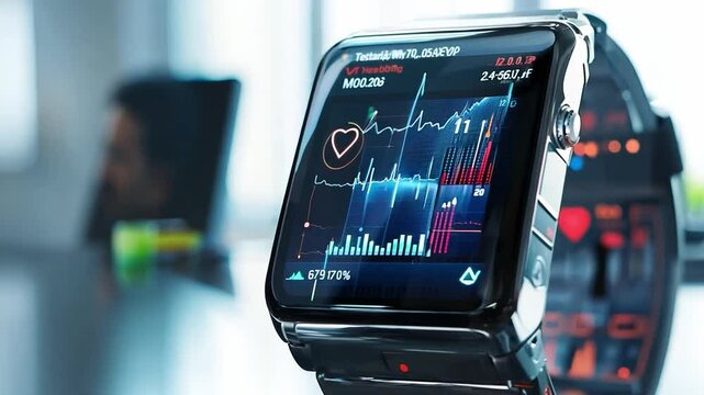 Speedometers, clocks and thermometers, showing instruments and measurements related to time, speed and temperature, with an emphasis on digital technology.