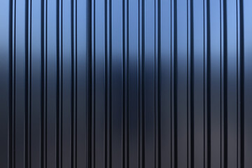 Black Metal Surface with Vertical Grooves.generative AI