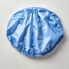 Shower cap on white background