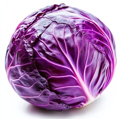 Fototapeta premium 3D illustration of red cabbage