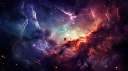 Fototapeta premium Cosmic Nebula