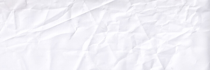 Wrinkled paper realistic  crumpled texture effect and creases vector. Blank white square paper sticker label isolated on white background.