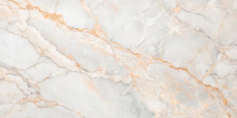 Soft and soothing white marble background with peach accents